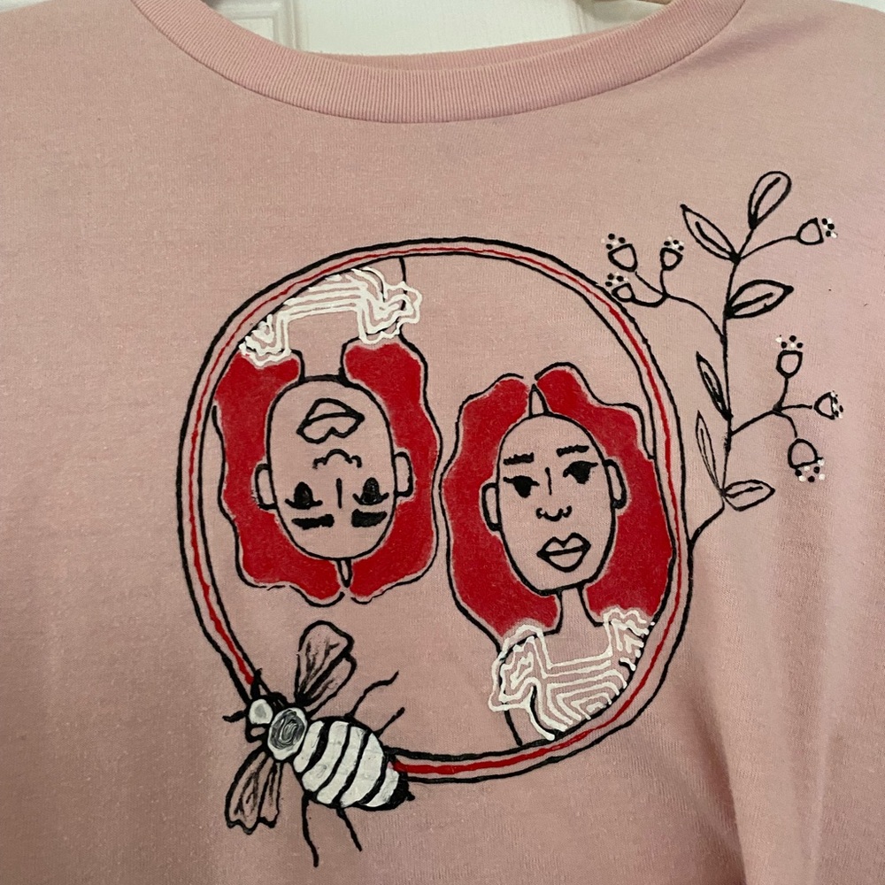 custom painted shirt